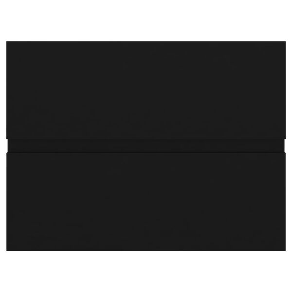 vidaXL valamukapp, must, 60 x 38,5 x 45 cm tehispuit