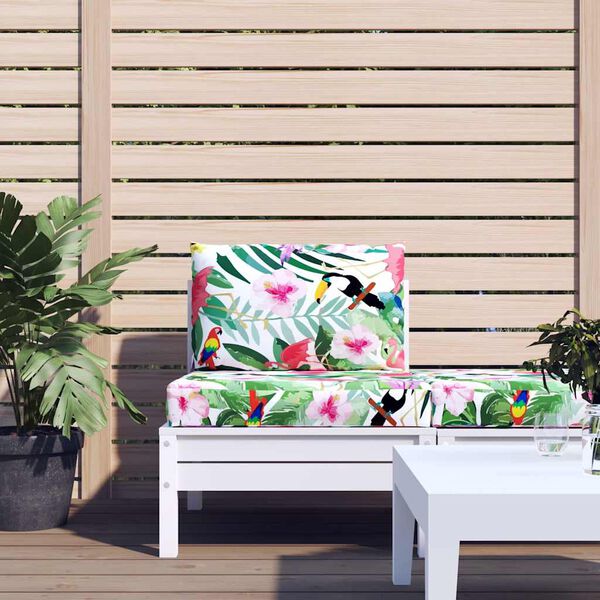 vidaXL euroalustest diivani istmepadjad 2 tk, mitmev&auml;rviline, kangas