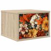 vidaXL Seinale kinnitatav &ouml;&ouml;kapp GENNEP Sonoma tamm 36 x 33 x 25 cm