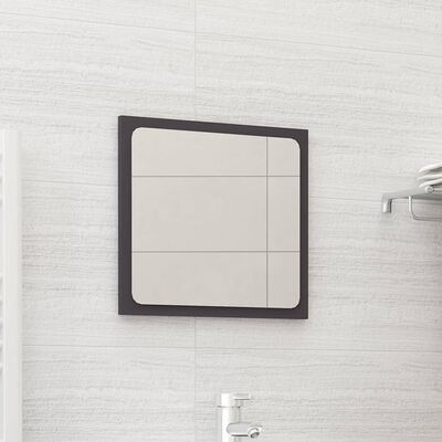 vidaXL vannitoa peegel, hall, 40 x 1,5 x 37 cm, puitlaastplaat