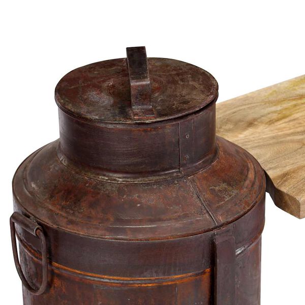 vidaXL piimap&uuml;ttidega esikupink, 150 x 33 x 64 cm, mangopuit