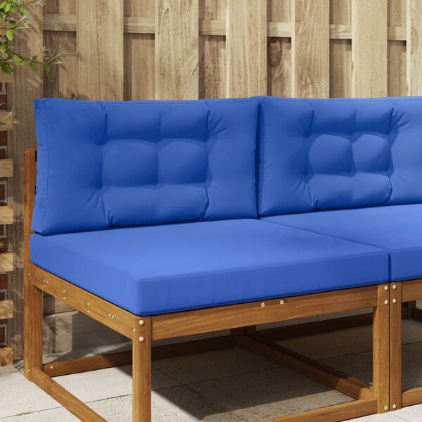 vidaXL V&auml;lim&ouml;&ouml;blitugi patja 2 pcs T&uuml;rkiis Pol&uuml;ester