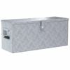 vidaXL alumiiniumist kast 76,5 x 26,5 x 33 cm, h&otilde;bedane