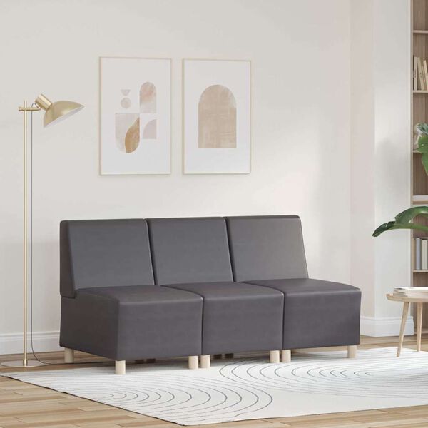 vidaXL K&auml;etugedeta mooduldiivani element 3 pcs Hall 55 x 74 x 82 cm