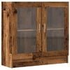 vidaXL raamatukapp Vana puit 82,5x30,5x80 cm Tehniline puit