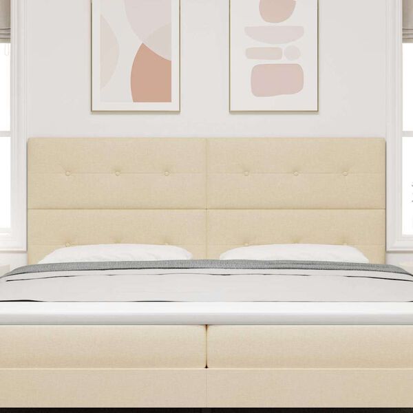 vidaXL Peats peaga cream 200 cm Kunstnahk