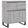 vidaXL puhvetkapp, hall Sonoma tamm, 60x35x70 cm, tehispuit