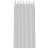 vidaXL Voile Kardin kardinatega 2 pcs Helehall 225 x 140 cm Pol&uuml;ester