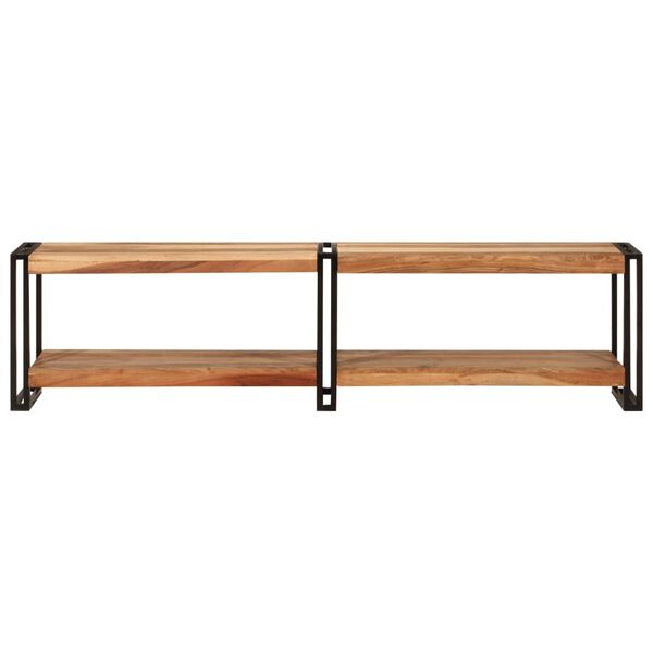 vidaXL telerikapp, 160 x 30 x 40 cm, toekas akaatsiapuit