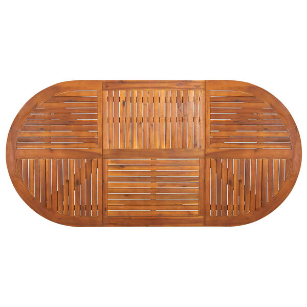 vidaXL aialaud, 201x100x75 cm, toekas akaatsiapuit