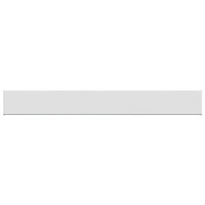 vidaXL Akna aluskate Valge 100 x 10 x 4,5 cm PVC