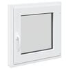 vidaXL Keldriakendus RISOR 50 x 50 cm PVC ja klaas Valge