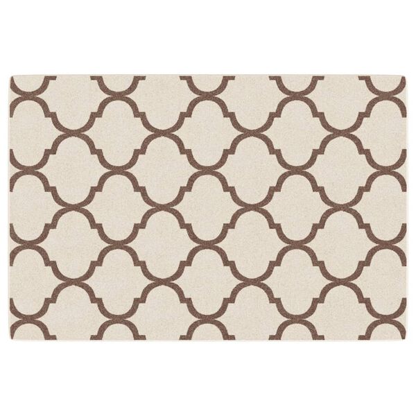 vidaXL toa- ja &otilde;uevaip, l&uuml;hikese narmaga, mitmev&auml;rviline, 120 x 180 cm