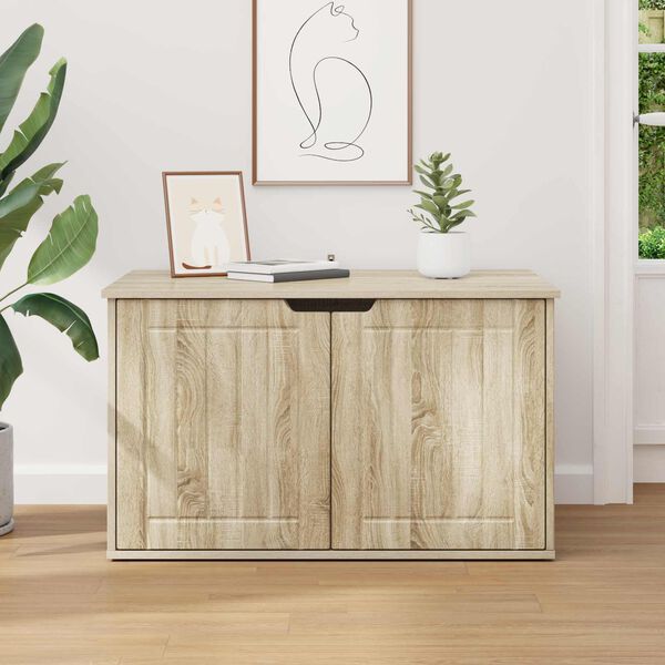 vidaXL Kassi Maja Sonoma 85 x 55 x 50,5 cm Tehispuit