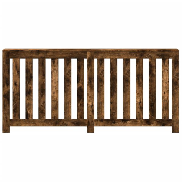 vidaXL radiaatori kate, suitsutatud tamm, 175x20x82 cm, tehispuit