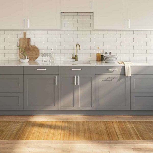 vidaXL vaip, ristk&uuml;likukujuline, naturaalne, 70 x 400 cm, bambus