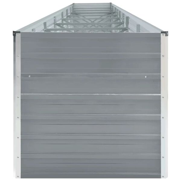 vidaXL aia taimelava tsingitud teras 600 x 80 x 77 cm hall