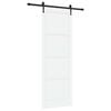 vidaXL Libisev uks ORKDAL Valge 83 x 232 cm Toekas m&auml;nnipuit