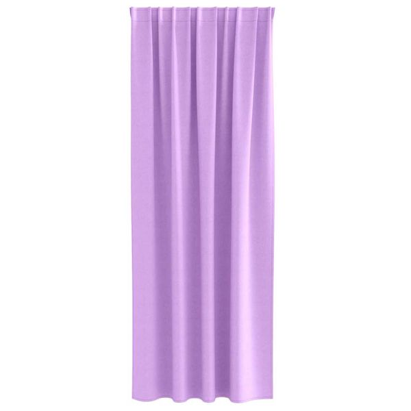vidaXL Kardinad rõngastega 2 pcs Lilla 245 x 140 cm Polüester