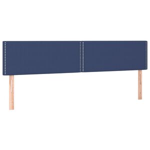 vidaXL voodipeatsid, sinine, 160x5x78/88 cm, kangas