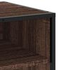 vidaXL telerikapp pruun tamm 61x40x46 cm Engineered Wood and Metal