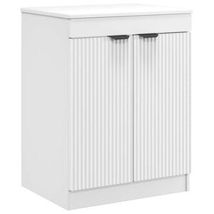 vidaXL Vannitoa kapp Valge 54 x 41 x 70 cm Tehispuit
