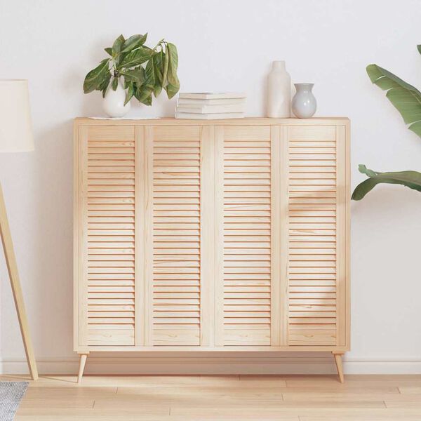 vidaXL kapiuksed v&otilde;redega disain 4 tk 99x29,5 cm t&auml;ispuidust m&auml;nd