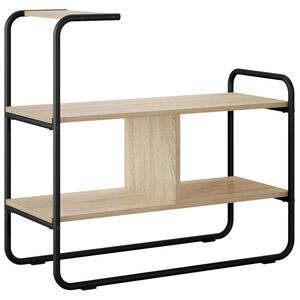 vidaXL Konsoollaud Sonoma tamm 80 x 35 x 75 cm Tehispuit