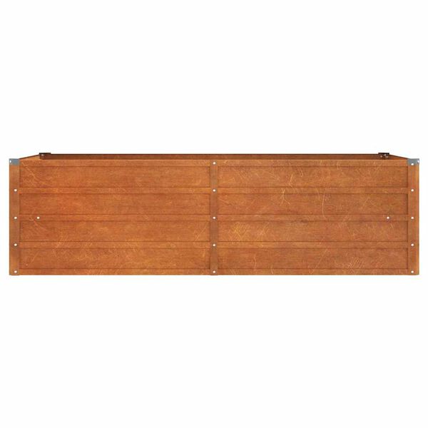 vidaXL taimekast, rooste, 160x80x45 cm, Corten-teras