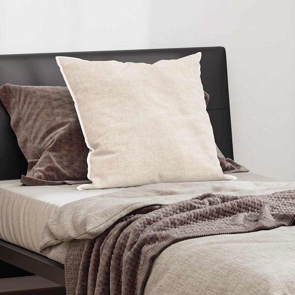 vidaXL Padi padjaga Valge 60 x 70 cm Puuvill