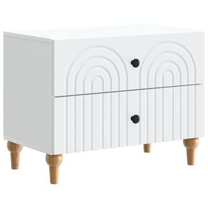 vidaXL &Ouml;&ouml;lambi kapp sahtliga Valge 62 x 34,5 x 48 cm Tehispuit