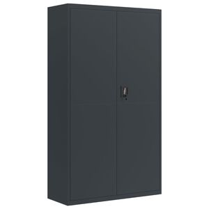 vidaXL dokumendikapp, antratsiithall, 105 x 40 x 180 cm, teras