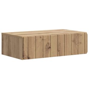 vidaXL Seinale kinnitatav k&uuml;lglaud Artisan tamm 59 x 34,5 x 17 cm