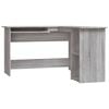 vidaXL nurgalaud, hall Sonoma tamm, 120 x 140 x 75 cm, tehispuit