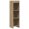 vidaXL Raamatukapp Artisan tamm 30 x 30 x 111 cm Tehispuit