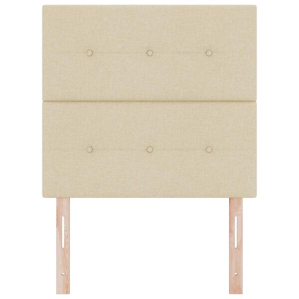 vidaXL Peats peaga cream 100 cm Kunstnahk