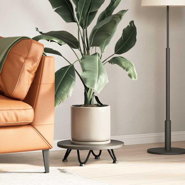 vidaXL juuksenõeljalad kohvilauale, 4 tk, mustad, 10 cm, täisteras