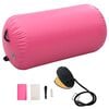 vidaXL t&auml;ispumbatav v&otilde;imlemisrull pumbaga 120x75 cm PVC roosa