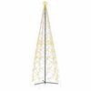 vidaXL j&otilde;uluk&auml;bid soe valge 1400 LED-iga 160 x 500 cm