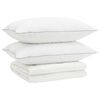 vidaXL 90% hane suled eemaldatav komplekt FULDA 3 pcs 200 x 200 cm