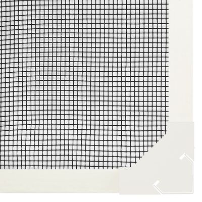 vidaXL magnetiga putukavõrk aknale, valge, 80 x 140 cm