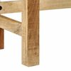 vidaXL Riietumislaud sahtliga Pruun 100 x 40 x 120 cm Mangopuit