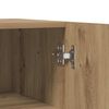 vidaXL puhvetkapp Artisan Oak 100x36x60 cm Engineered Wood