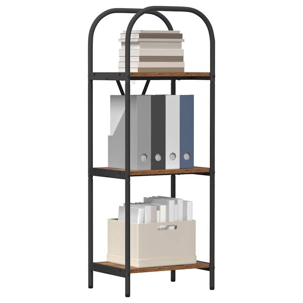 vidaXL Raamatukapp Vana puit 40 x 30 x 109 cm Tehispuit