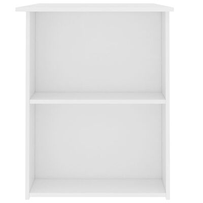 vidaXL kirjutuslaud, valge, 110 x 60 x 73 cm puitlaastplaat