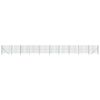 vidaXL traataed, roheline, 2 x 25 m, tsingitud teras