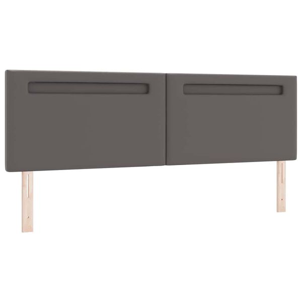 vidaXL LED peatoed Hall 180 cm Kunstnahk