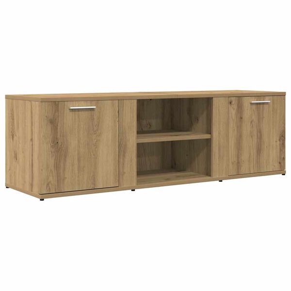 vidaXL telerikapp Artisan Oak 120x34x37 cm Engineered Wood