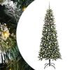 vidaXL Tehisj&otilde;ulupuu Roheline 240 cm PVC, Plastikk ja Teras