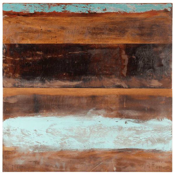 vidaXL ruudukujuline lauaplaat 80x80 cm 25–27 mm taaskasutatud puit